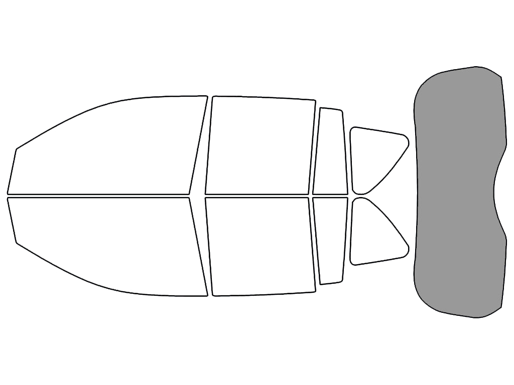 Rear Windshield - 50%