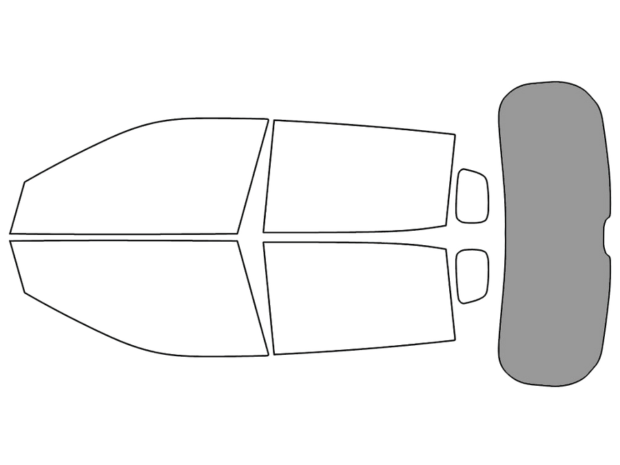 Rear Windshield - 50%