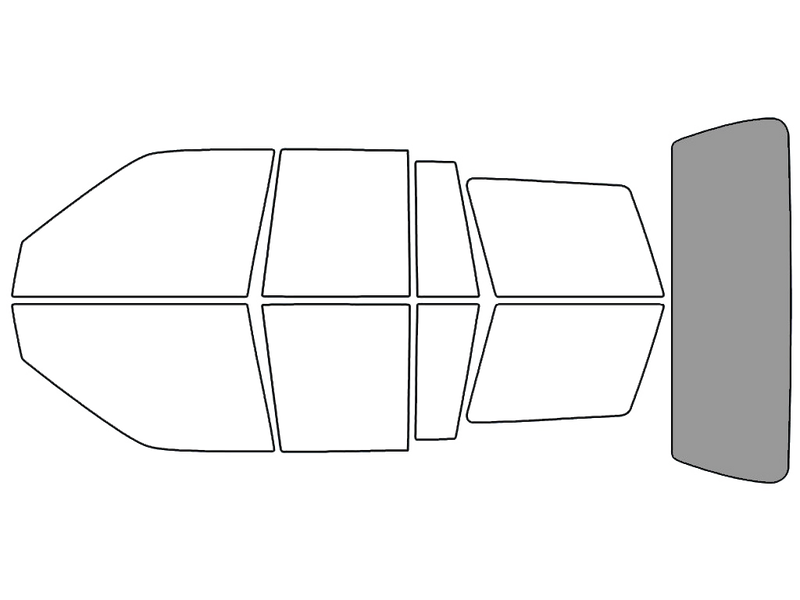 Rear Windshield - 50%