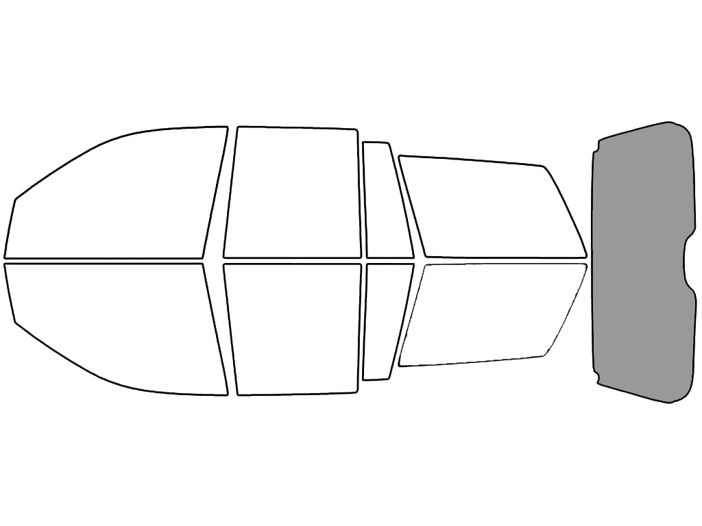 Rear Windshield - 50%