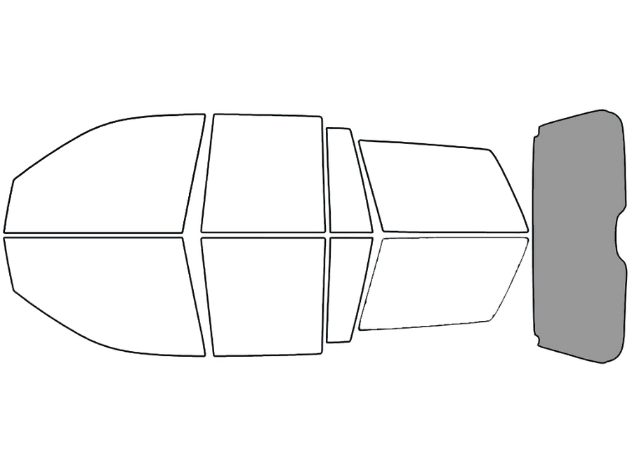 Rear Windshield - 50%