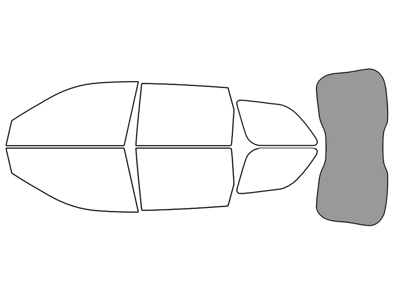 Rear Windshield - 50%