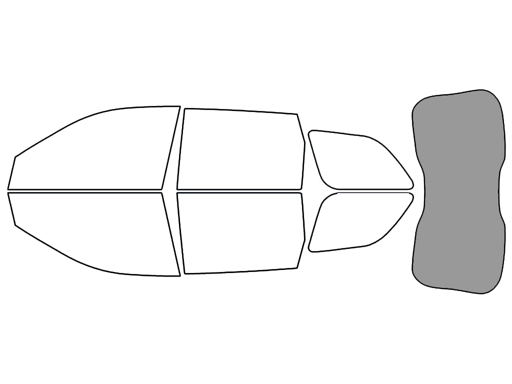 Rear Windshield - 50%