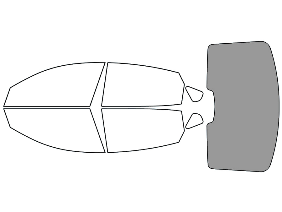 Rear Windshield - 50%