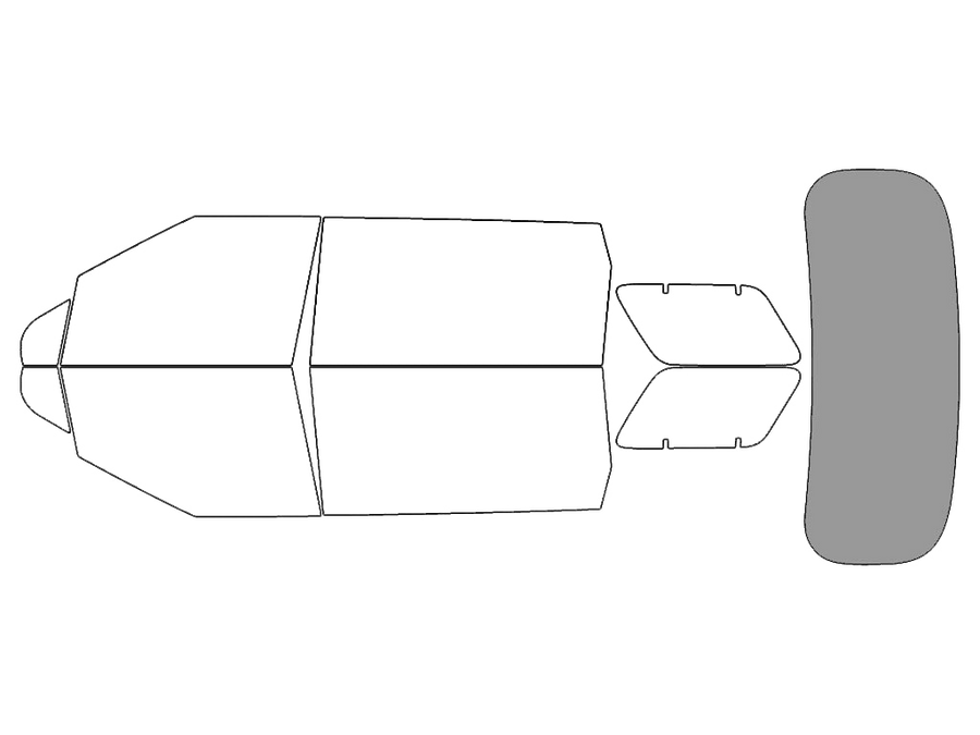 Rear Windshield - 50%