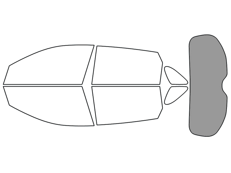 Rear Windshield - 50%