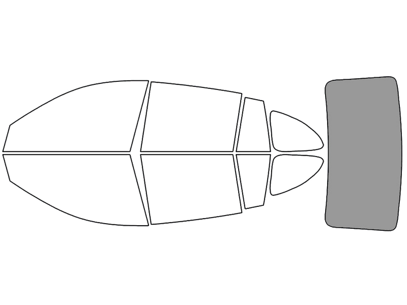 Rear Windshield - 50%