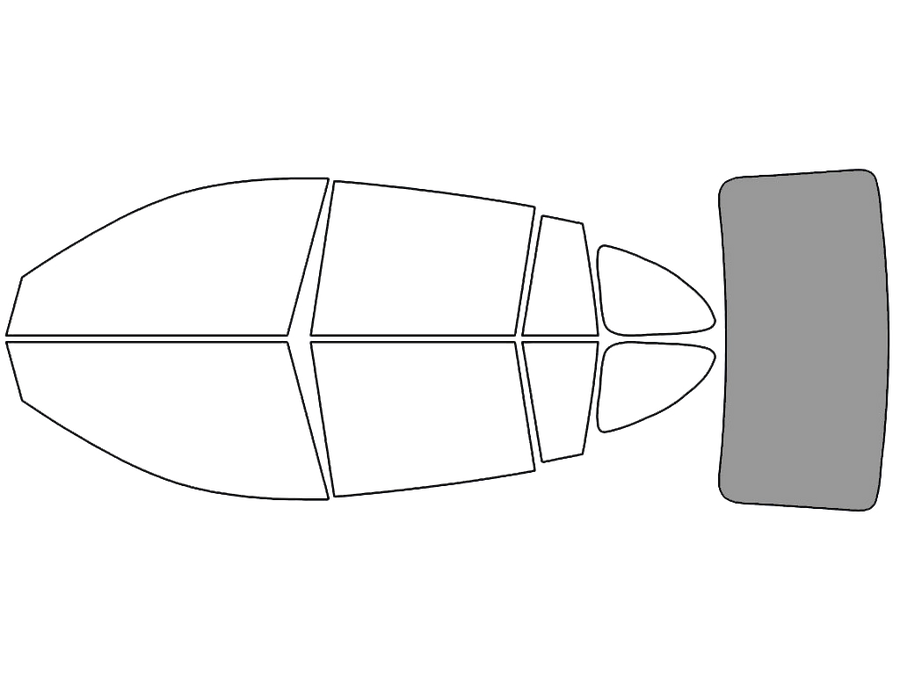 Rear Windshield - 50%