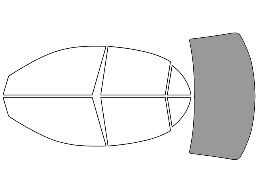Rear Windshield - 50%