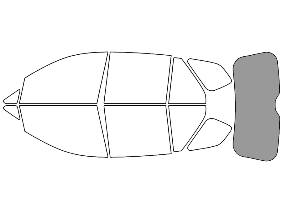 Rear Windshield - 50%