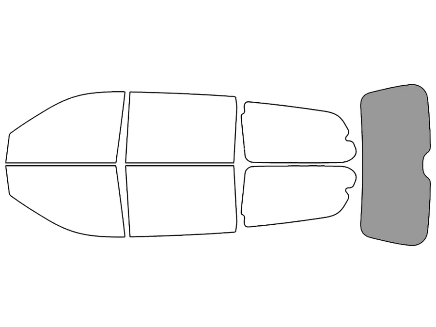 Rear Windshield - 50%