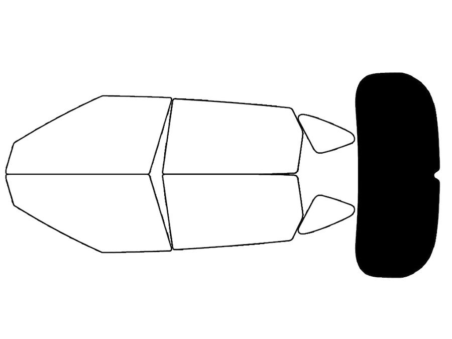 Rear Windshield - 5%