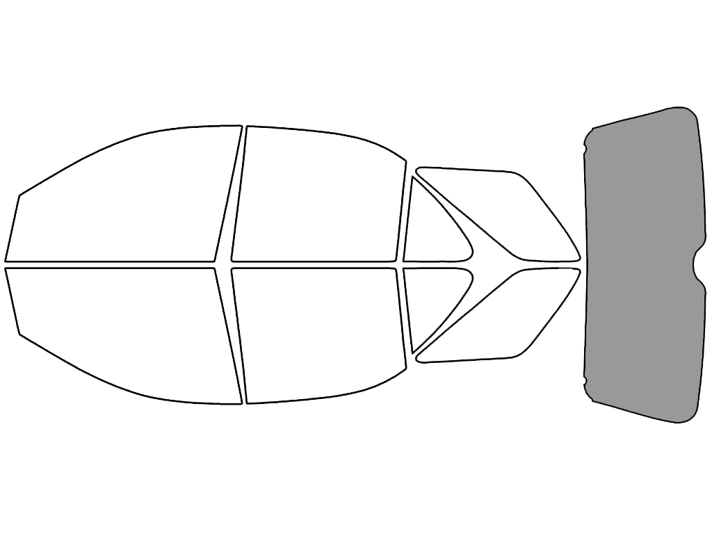 Rear Windshield - 50%