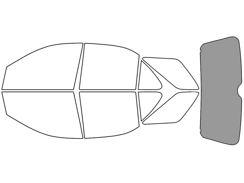 Rear Windshield - 50%