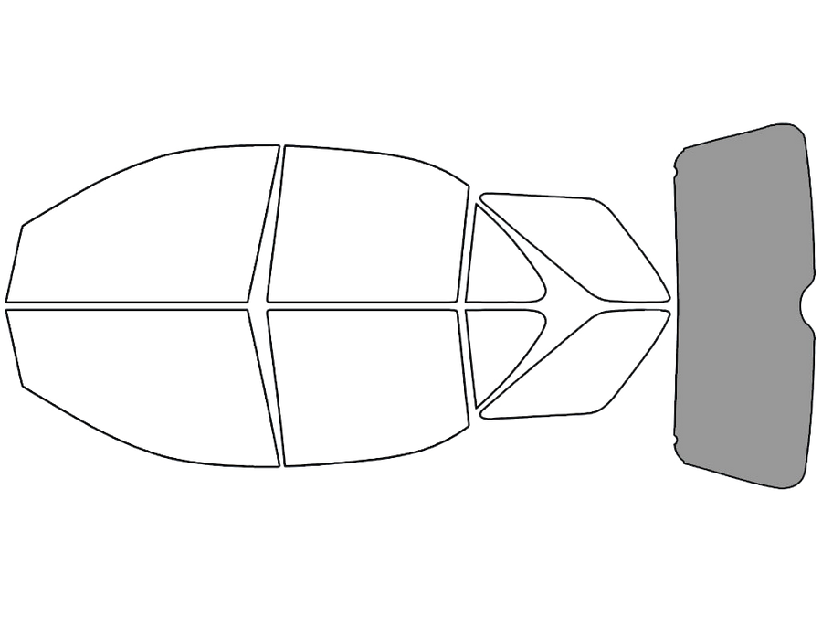 Rear Windshield - 50%