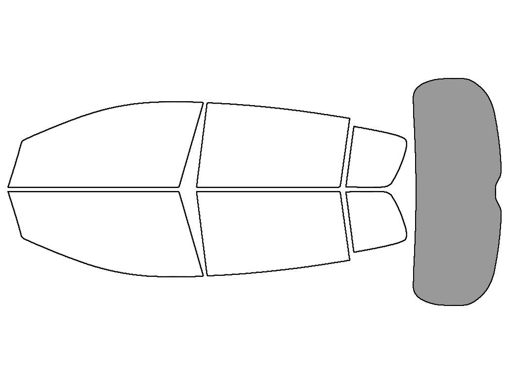 Rear Windshield - 50%