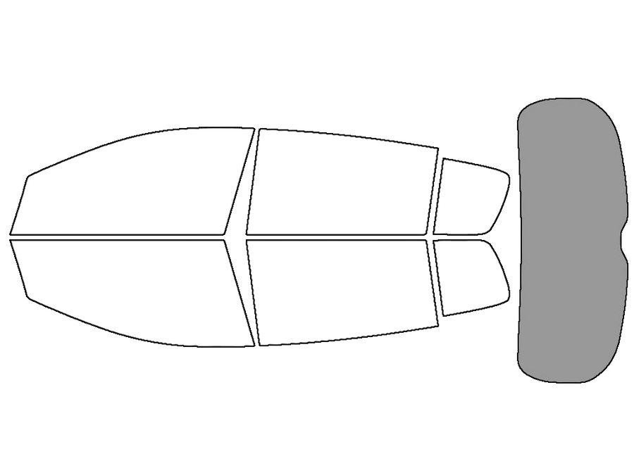 Rear Windshield - 50%