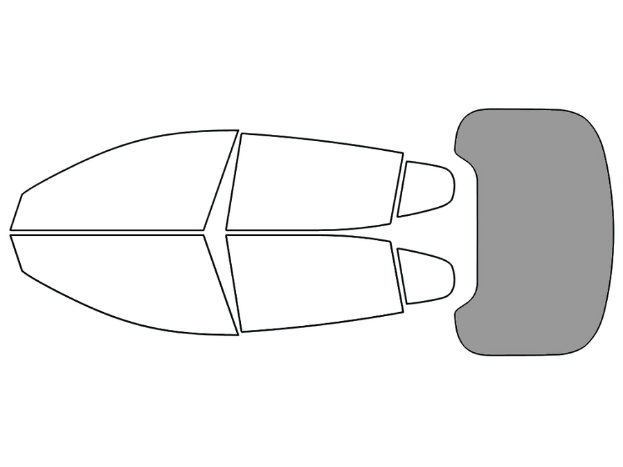 Rear Windshield - 50%