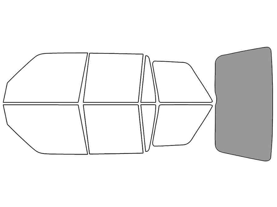Rear Windshield - 50%