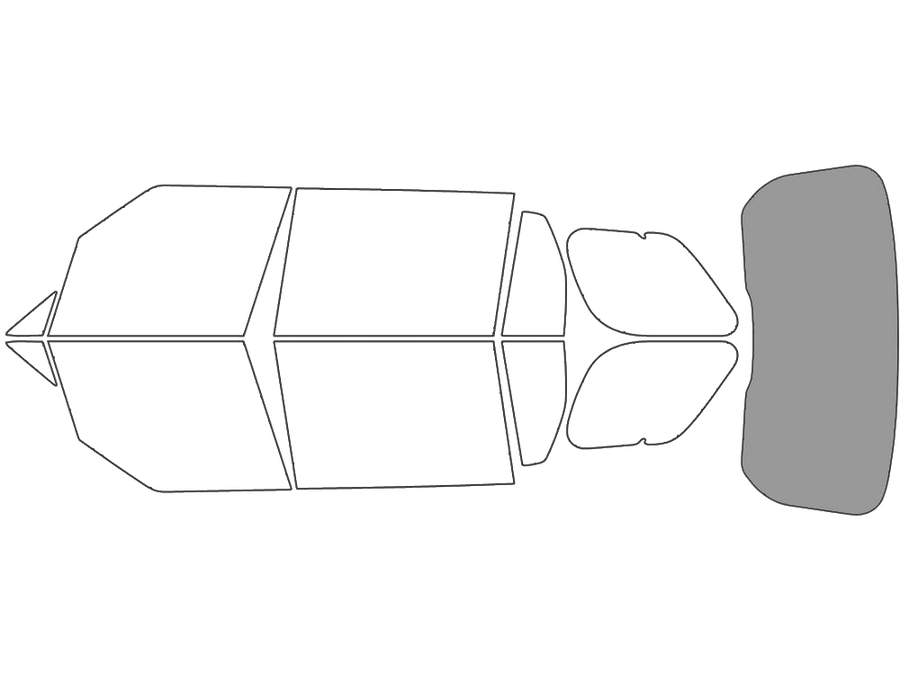 Rear Windshield - 50%