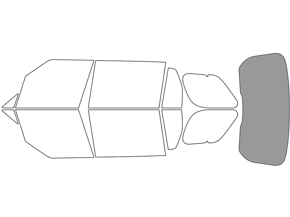 Rear Windshield - 50%
