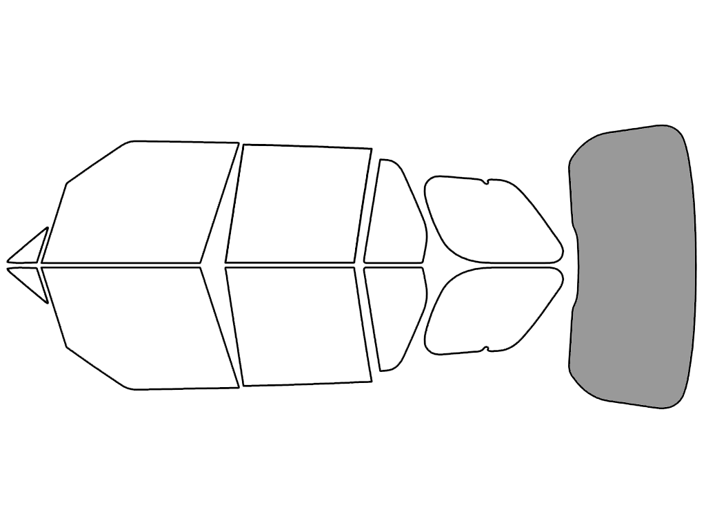 Rear Windshield - 50%