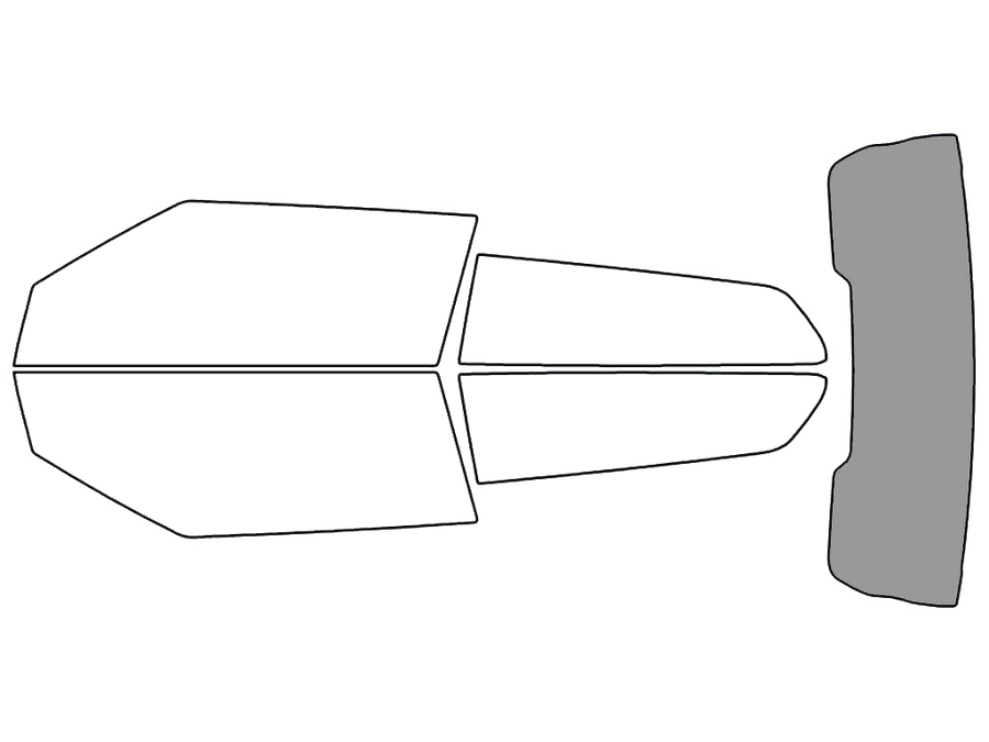 Rear Windshield - 50%