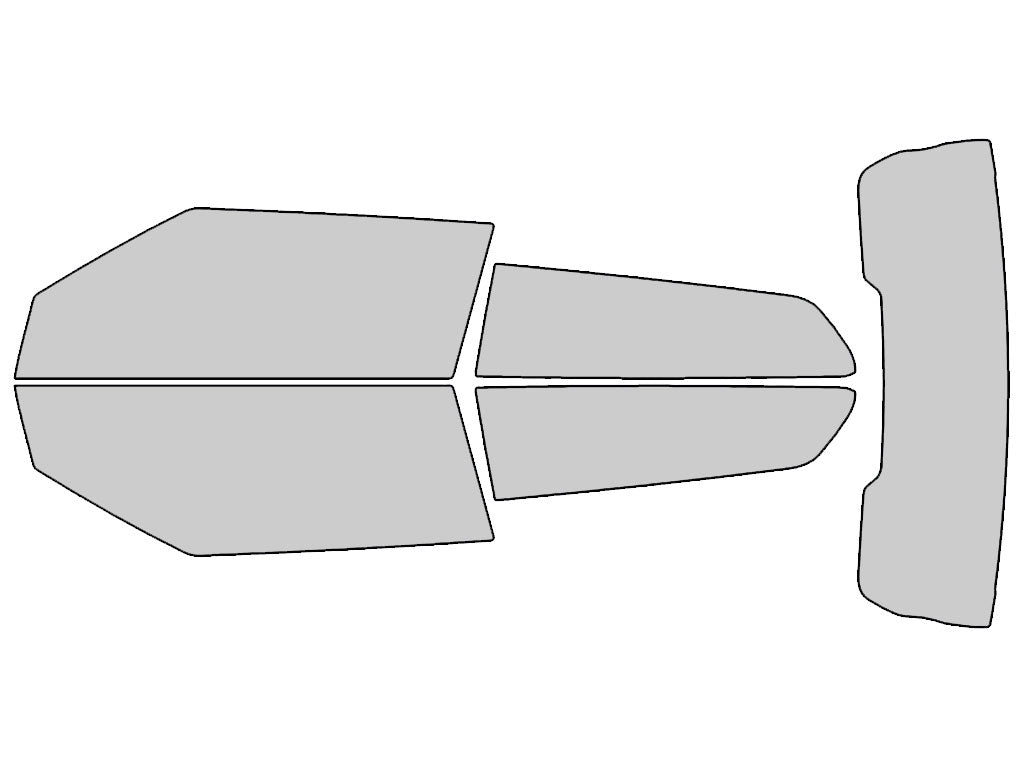Land Rover Range Rover Evoque 2014-2018 2 Door Window Tint