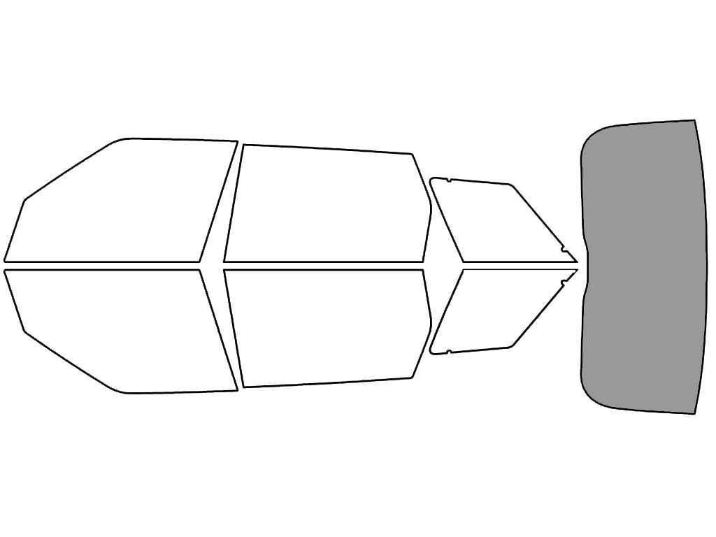 Rear Windshield - 50%