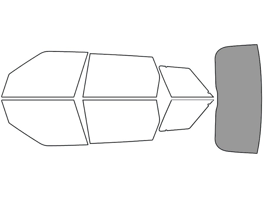 Rear Windshield - 50%