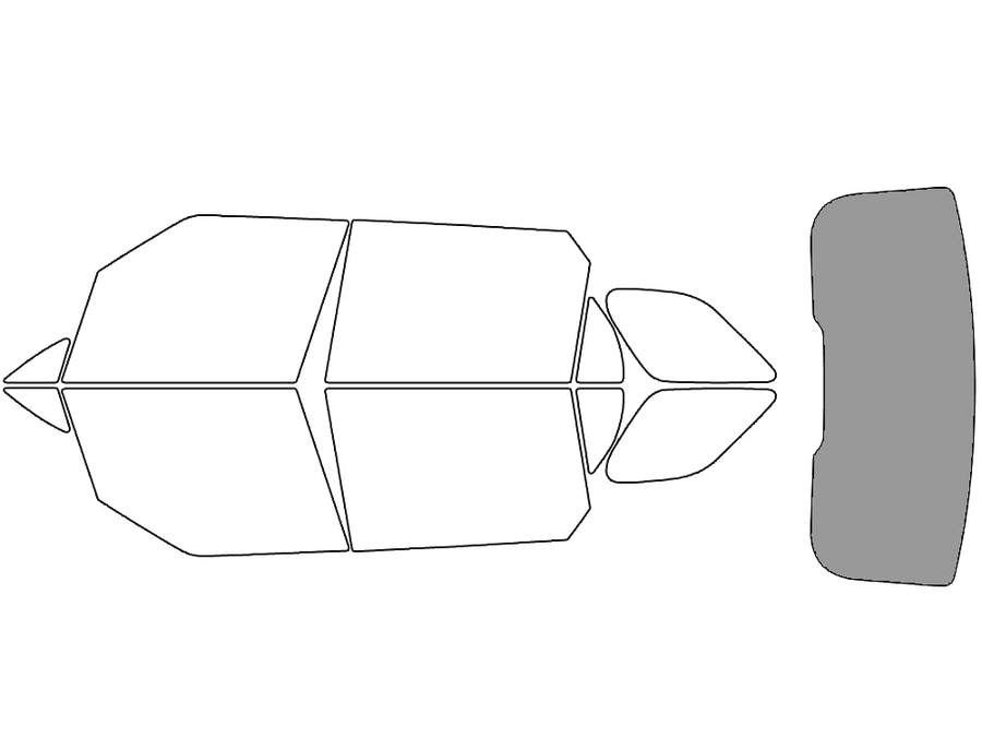 Rear Windshield - 50%