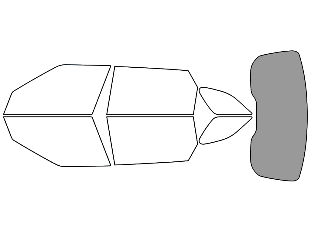 Rear Windshield - 50%