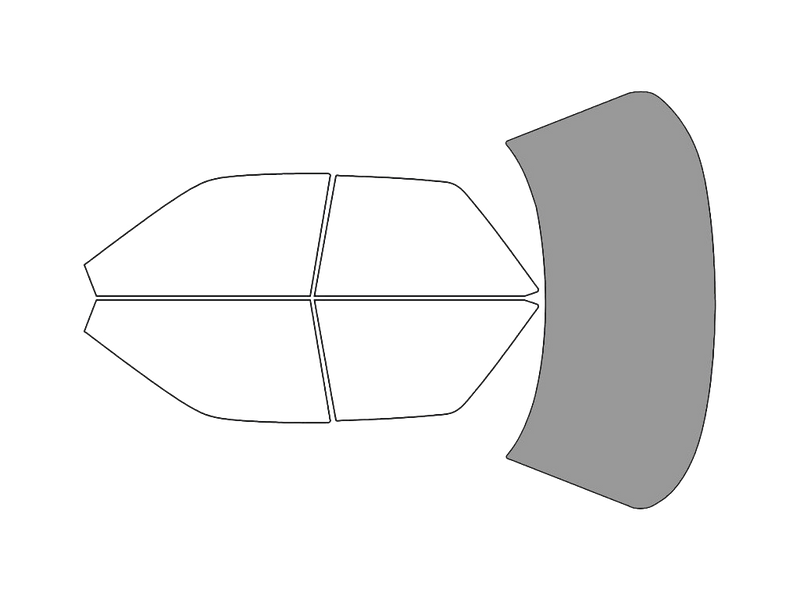 Rear Windshield - 50%