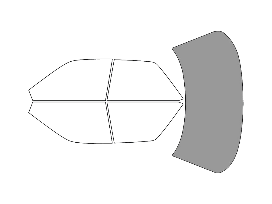 Rear Windshield - 50%