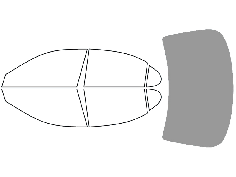 Rear Windshield - 50%