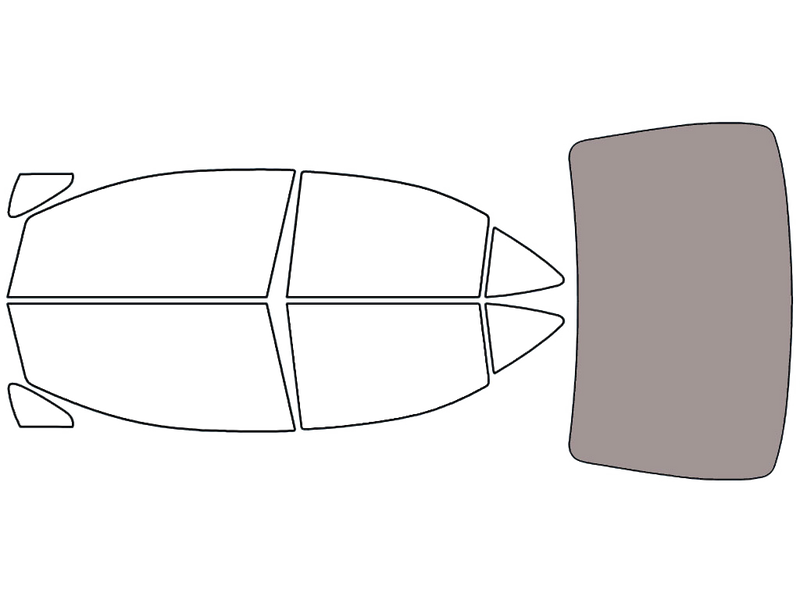 Rear Windshield - 50%
