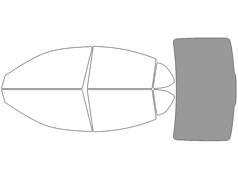 Rear Windshield - 50%