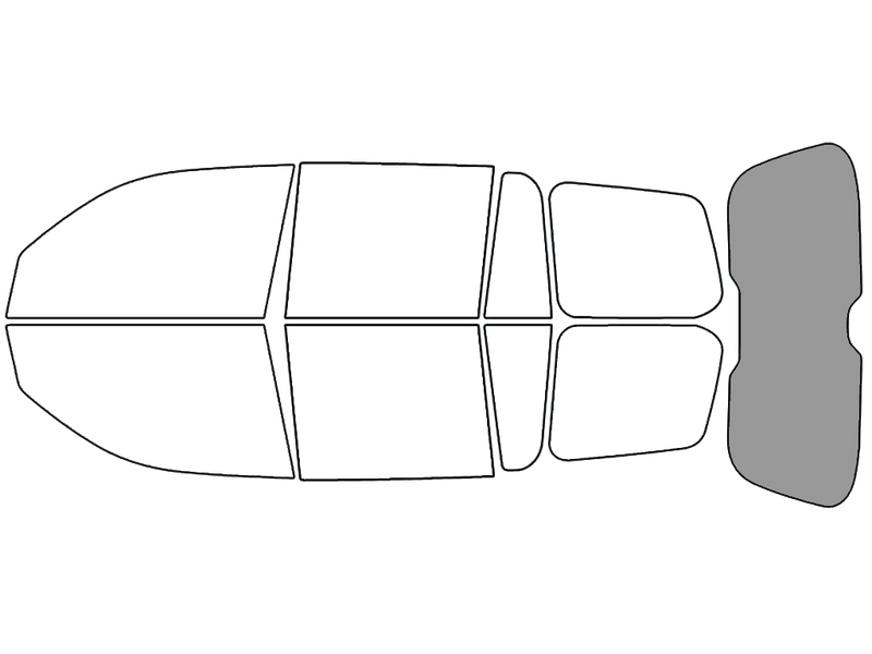 Rear Windshield - 50%
