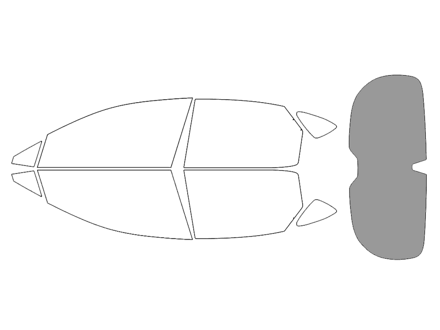 Rear Windshield - 50%