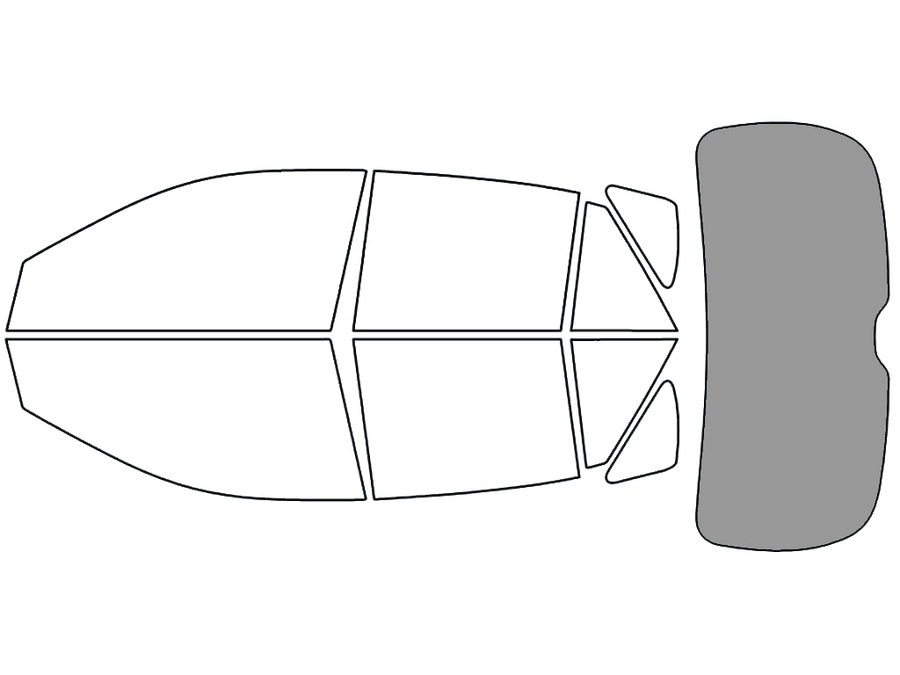 Rear Windshield - 50%