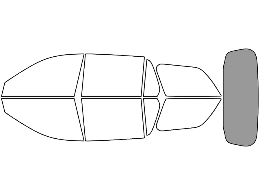 Rear Windshield - 50%