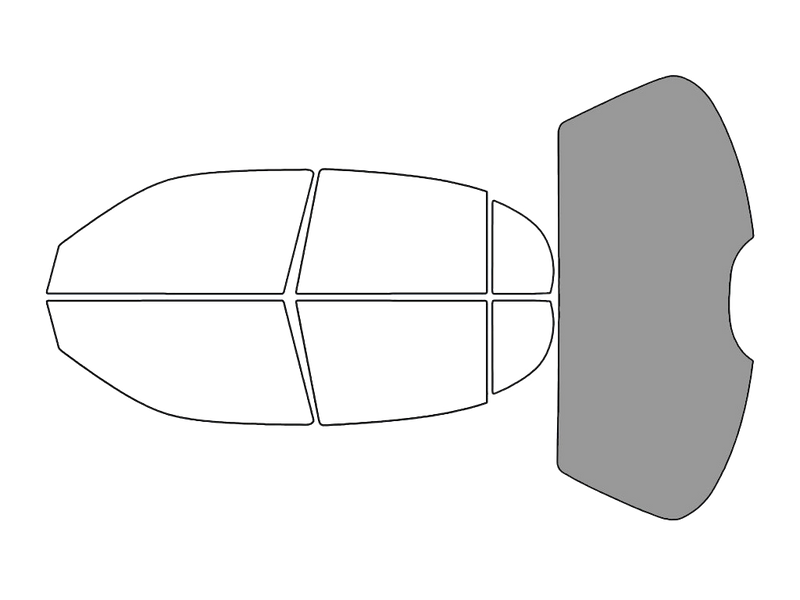 Rear Windshield - 50%