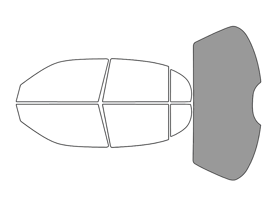 Rear Windshield - 50%