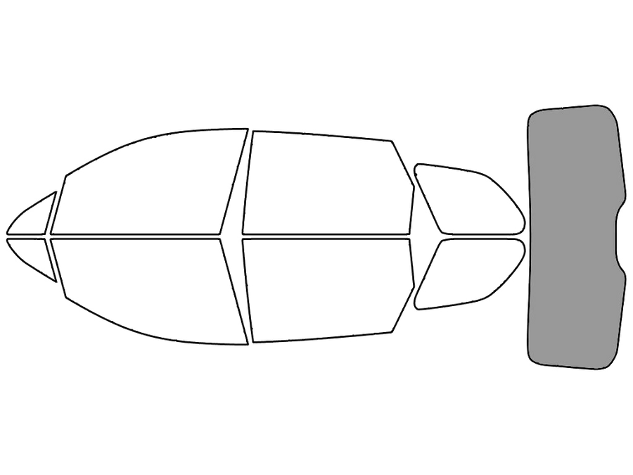 Rear Windshield - 50%