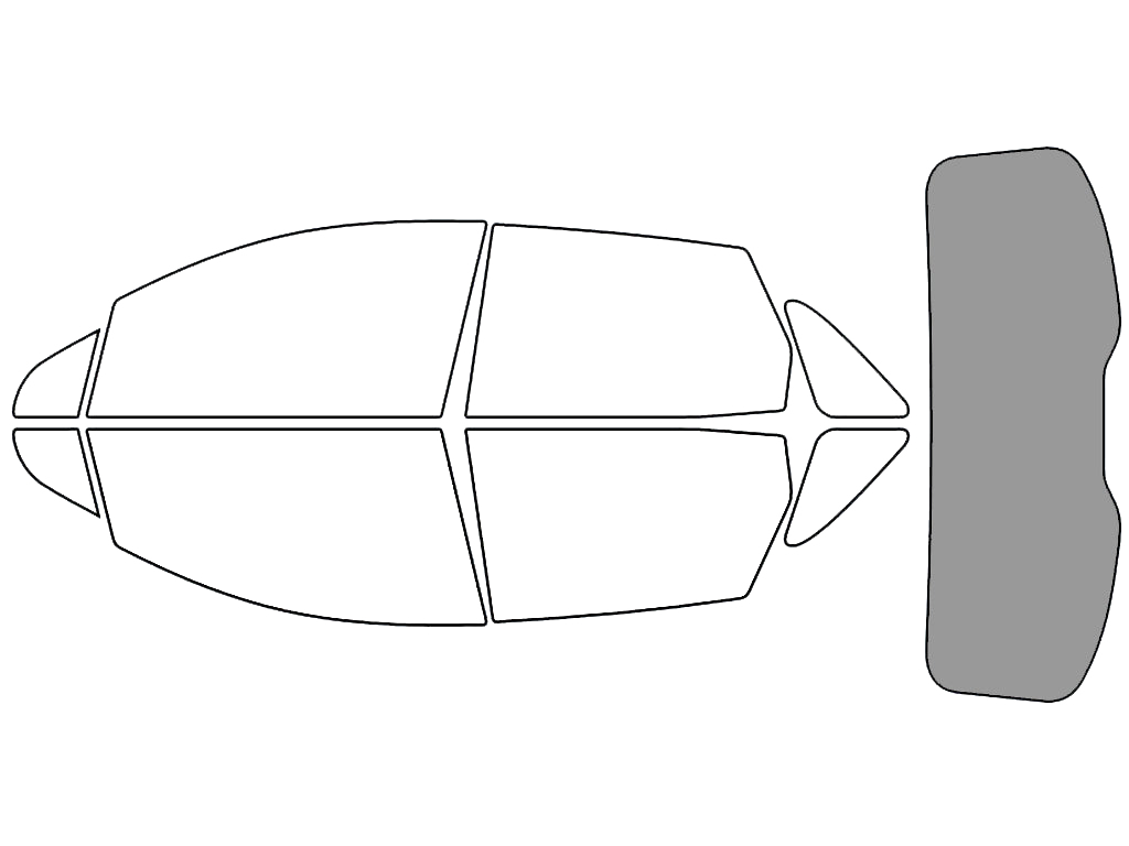 Rear Windshield - 50%