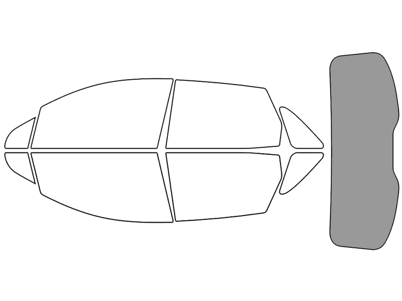 Rear Windshield - 50%