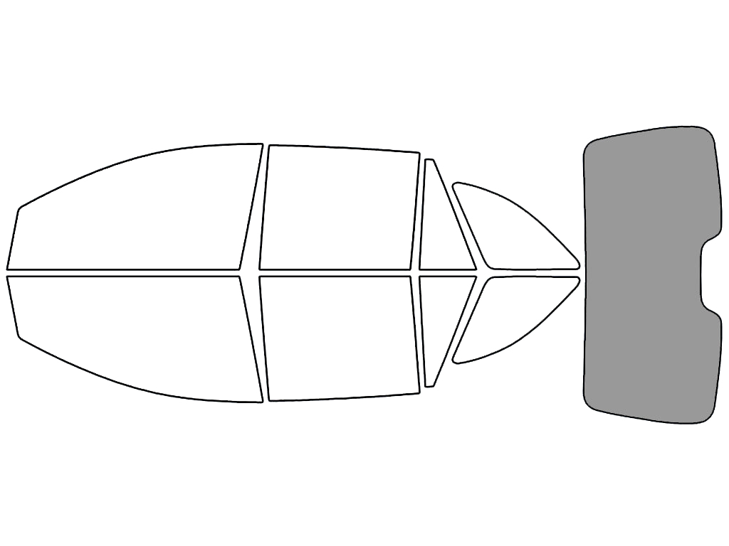 Rear Windshield - 50%