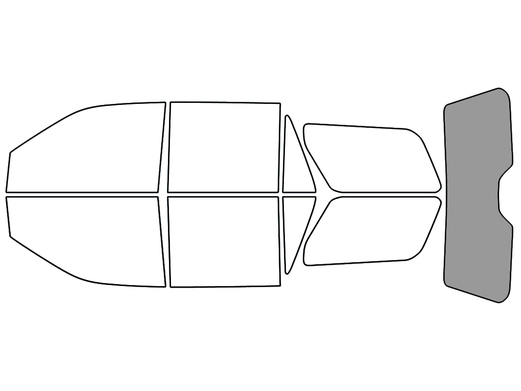 Rear Windshield - 50%
