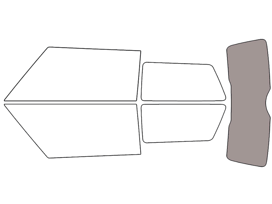 Rear Windshield - 50%