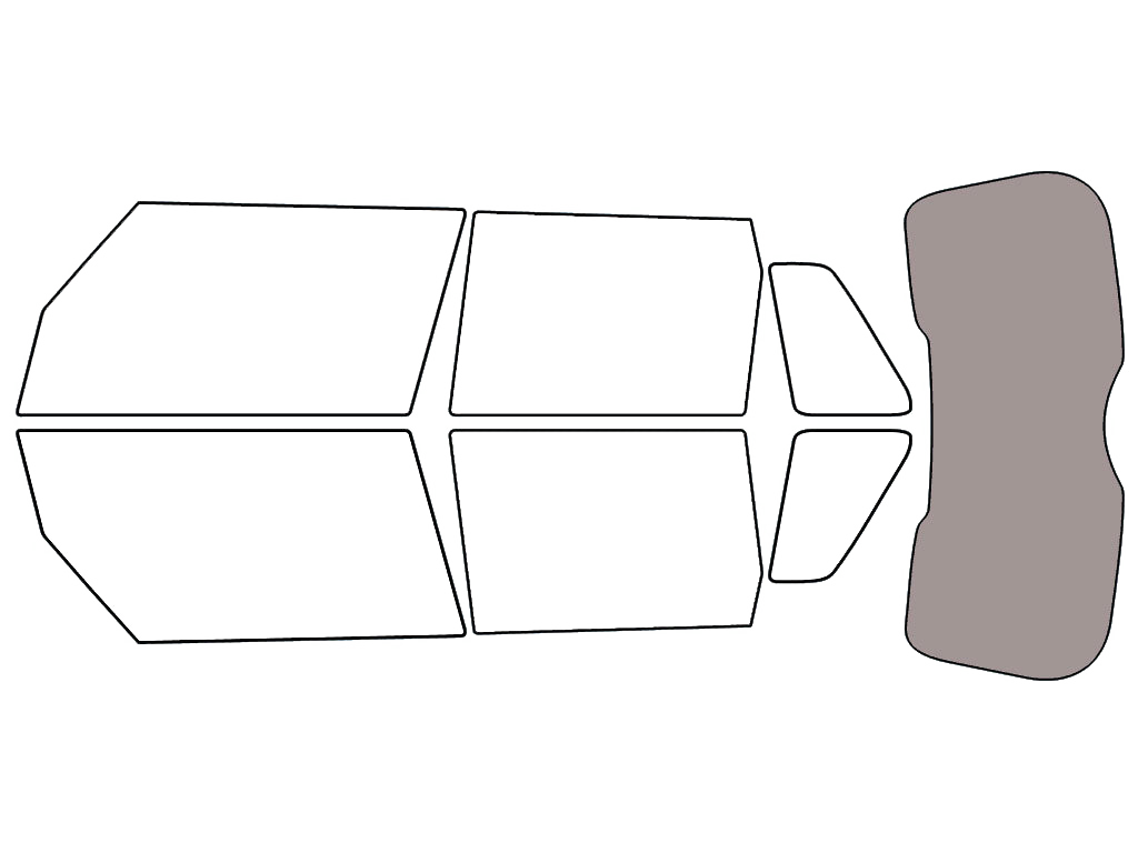 Rear Windshield - 50%